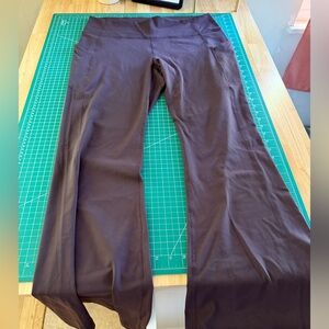 Fabletics Plum Flare leggings with Pocket